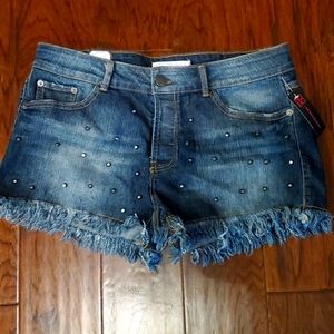 NWT denim shorts